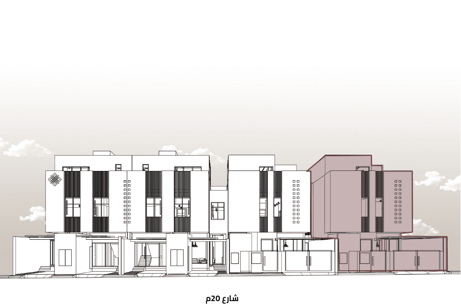 Unit location for Duplex villa (B) DP04