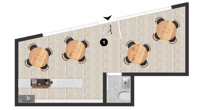 Floorplan for Showroom (1)