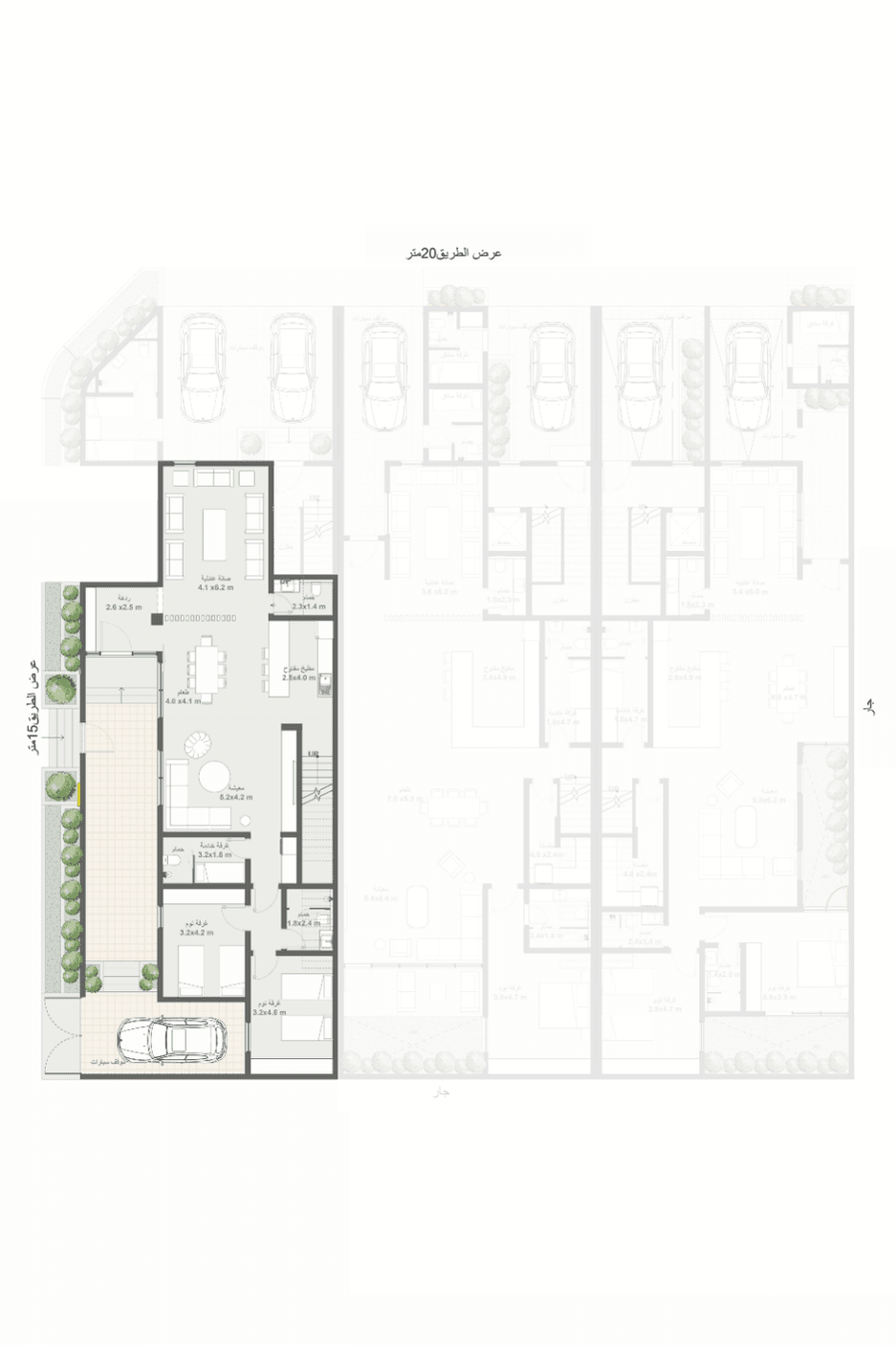 Ground floor (Full) for Townhouse TH01