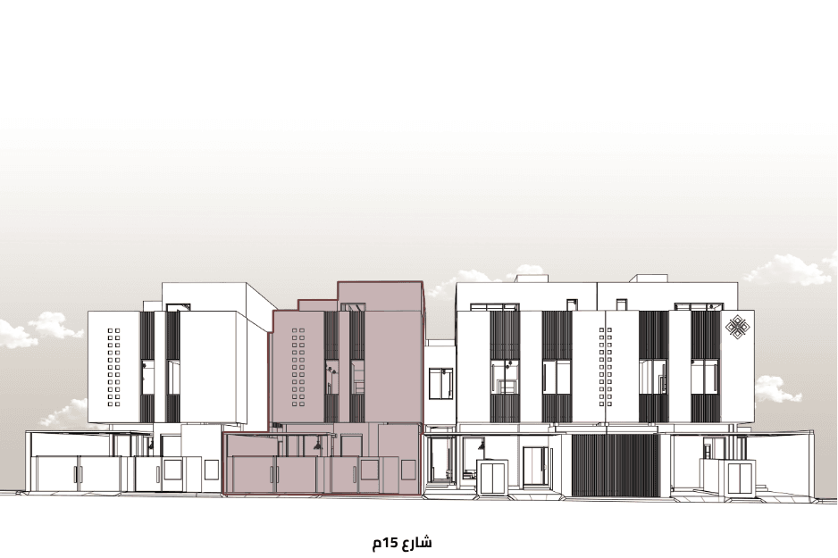 Unit location for Duplex villa (A) DP01