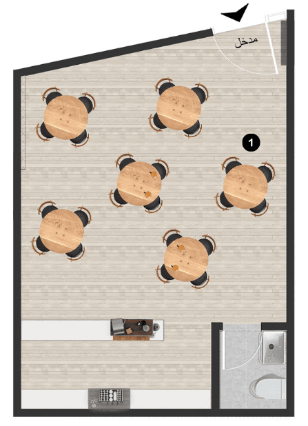 Floorplan for Showroom (2)